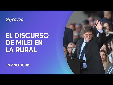 Milei dijo que su objetivo es sacar las retenciones al campo y el cepo Milei dijo que su objetivo es sacar las retenciones al campo y el cepo