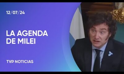 Milei volvió a vincular al banco Macro con Sergio Massa