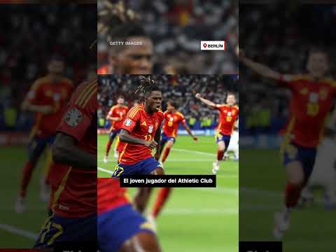 Nico Williams es el segundo jugador más joven en anotar en una final de #Eurocopa Nico Williams es el segundo jugador más joven en anotar en una final de #Eurocopa