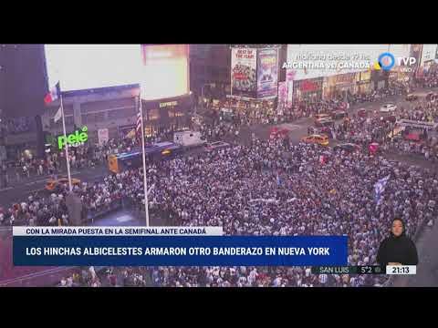 Nuevo banderazo argentino en Nueva York
