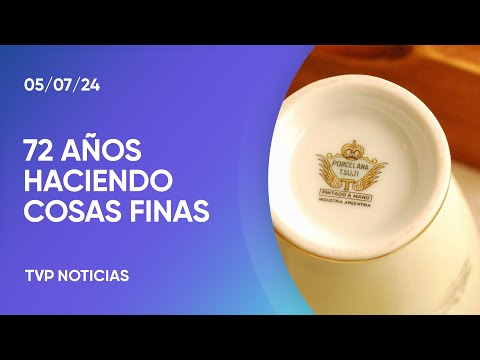 Porcelana Tsuji: la fábrica de vajilla más importante de la Argentina