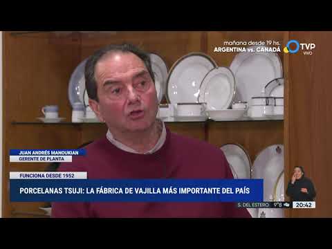 Porcelanas Tsuji: la fábrica más importante del país