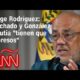 Presidente de la Asamblea Nacional de Venezuela: Machado y González Urrutia “tienen que ir presos”