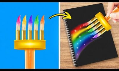Principales Consejos de Dibujo Virales Que Deberías Ver 🌈🎨 Ideas Geniales de Arte con Arcoíris