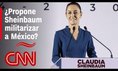 ¿Propone Claudia Sheinbaum militarizar a México? Esto dice una experta