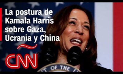 ¿Qué piensa Kamala Harris sobre Gaza, Ucrania y China