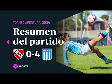 Racing GOLEÃ a Independiente en el ClÃ¡sico de Avellaneda ð¥ | #Independiente 0-4 #Racing | Resumen