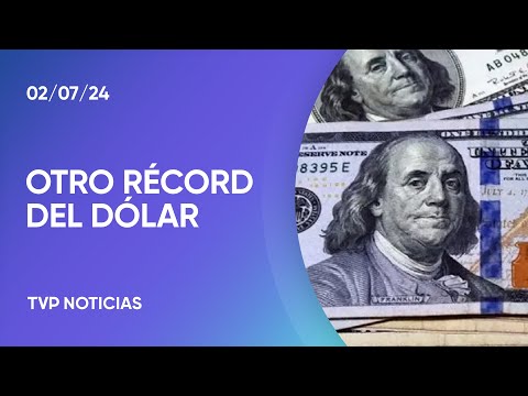 Récord: el dólar blue a .430