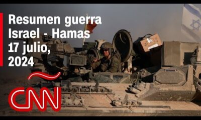 Resumen en video de la guerra Israel – Hamas: noticias del 17 de julio de 2024