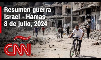 Resumen en video de la guerra Israel – Hamas: noticias del 8 de julio de 2024