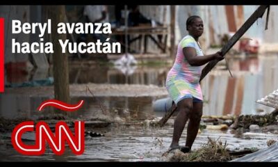 Resumen en video del huracán Beryl, que avanza hacia Yucatán: precauciones, recorrido y noticias