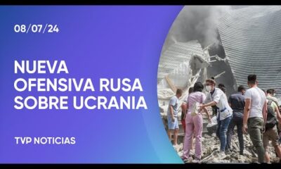 Rusia atacó Ucrania en una fuerte ofensiva con misiles