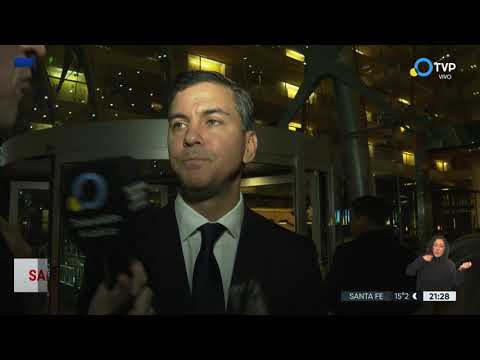 Santiago Peña habló con la TV Pública Santiago Peña habló con la TV Pública