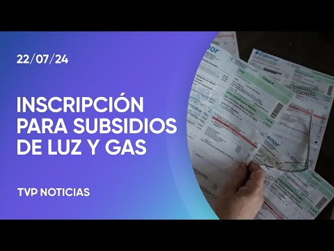 Subsidios en tarifas de luz y gas: hasta cuándo hay tiempo para inscribirse