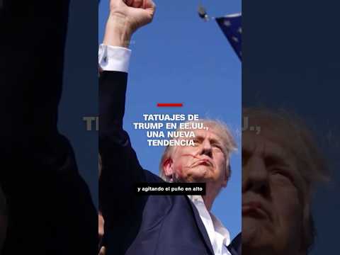 Tatuajes de Trump en EE.UU., una nueva tendencia Tatuajes de Trump en EE.UU., una nueva tendencia