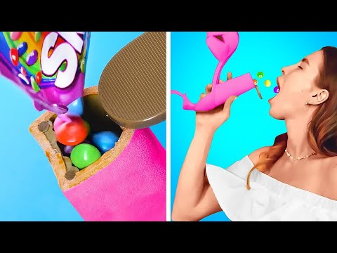 ¡Trucos Extraños para Esconder Dulces 🍭 que Necesitas Probar! | Ideas y Hacks de DIY 🎨🛠️