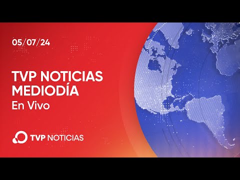 TVP Noticias Mediodía – Noticiero 05/07/2024 TVP Noticias Mediodía – Noticiero 05/07/2024