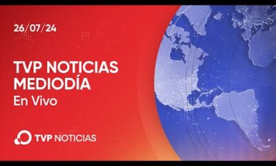 TVP Noticias Mediodía – Noticiero 26/07/2024