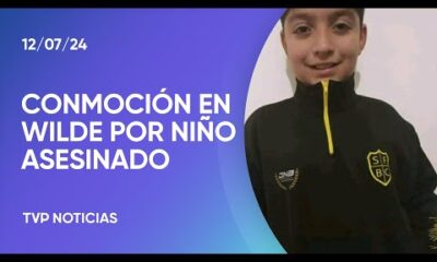 Último adiós al niño asesinado a balazos en Wilde