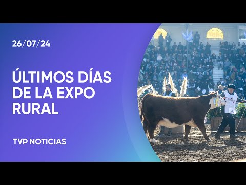 Últimos días para recorrer la Expo Rural 2024 Últimos días para recorrer la Expo Rural 2024