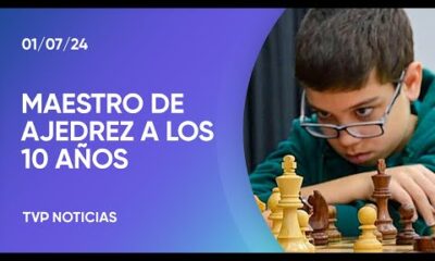 Un argentino de diez años maravilla al mundo del ajedrez