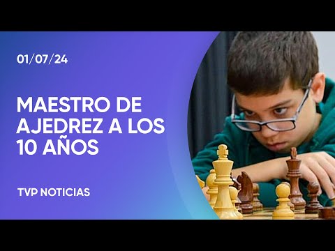 Un argentino de diez años maravilla al mundo del ajedrez