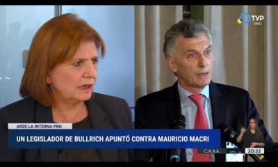 Un legislador de Bullrich apuntó contra Macri