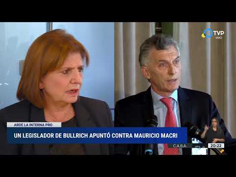Un legislador de Bullrich apuntó contra Macri