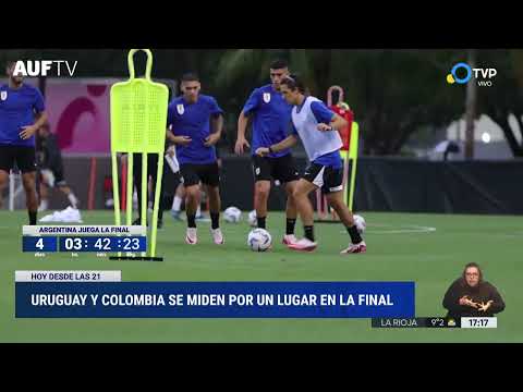 Uruguay y Colombia se enfrentan por un lugar en la final Uruguay y Colombia se enfrentan por un lugar en la final