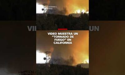 Video en cámara rápida muestra un “tornado de fuego” en #California