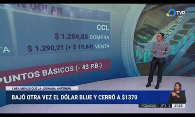 Volvió a bajar el dólar