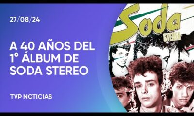 A 40 años del primer disco de Soda Stereo