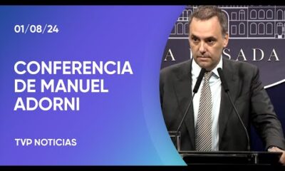 Adorni: “Nuestra lucha contra la inflación está dando resultados”