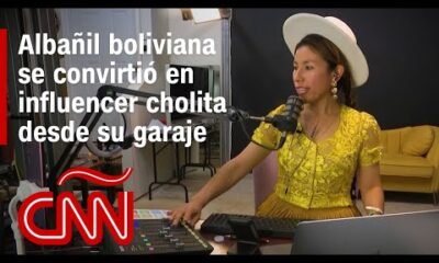 Albañil boliviana se convirtió en influencer cholita desde su garaje: esta es su historia