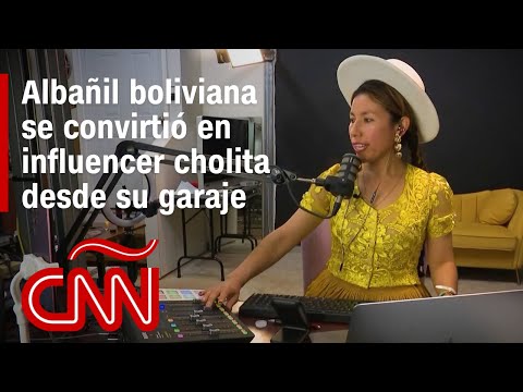 Albañil boliviana se convirtió en influencer cholita desde su garaje: esta es su historia Albañil boliviana se convirtió en influencer cholita desde su garaje: esta es su historia