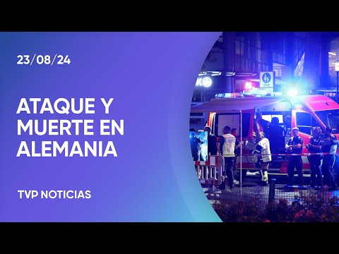 Alemania: buscan a un atacante que dejó tres muertos en un festival Alemania: buscan a un atacante que dejó tres muertos en un festival