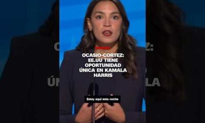 Alexandria Ocasio-Cortez dice que EE.UU. tiene una oportunidad única y extraña en #KamalaHarris