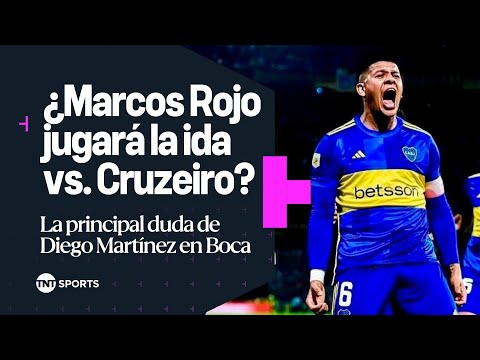 ¿Llega MARCOS ROJO al partido de BOCA frente a CRUZEIRO? ¿Llega MARCOS ROJO al partido de BOCA frente a CRUZEIRO?