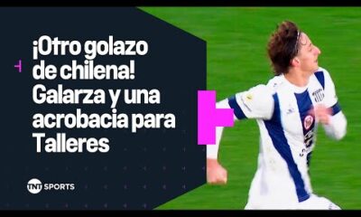 Â¡OTRO GOLAZO DE CHILENA! ð¥ MatÃ­as GALARZA le dio el empate a TALLERES ante BARRACAS con una PIRUETA