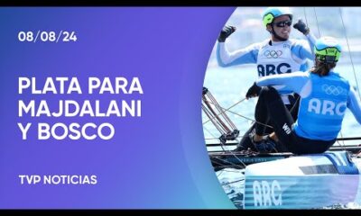 Argentina ganó medalla de plata en vela