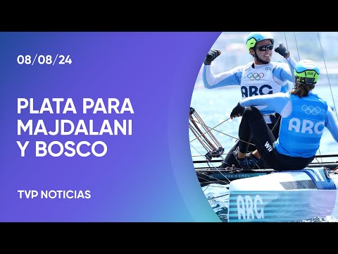 Argentina ganó medalla de plata en vela