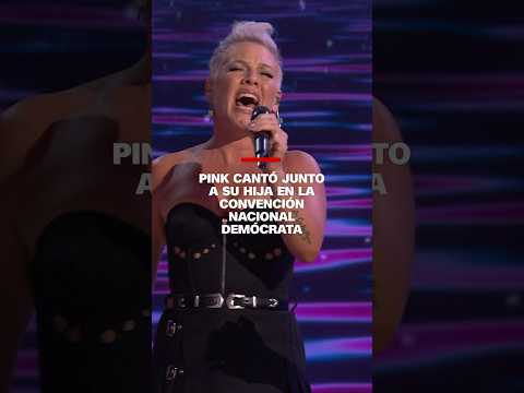 Así fue la presentación de #Pink en la Convención Nacional Demócrata
