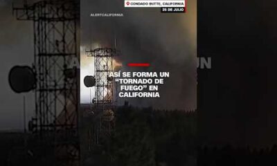 Así se forma un “tornado de fuego” en California