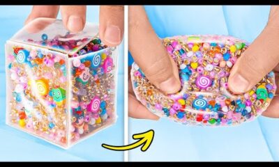 [ASMR] HACKS SATISFACTORIOS DE CINTA NANO, SLIME Y SQUISHIES 🎧 🔴