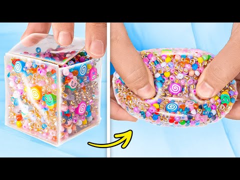 [ASMR] HACKS SATISFACTORIOS DE CINTA NANO, SLIME Y SQUISHIES 🎧 🔴