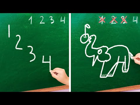 ASOMBROSOS TRUCOS DE DIBUJO Y PINTURA 🖍️🎨 NUEVO AÑO ESCOLAR, NUEVAS HABILIDADES ARTÍSTICAS ASOMBROSOS TRUCOS DE DIBUJO Y PINTURA 🖍️🎨 NUEVO AÑO ESCOLAR, NUEVAS HABILIDADES ARTÍSTICAS