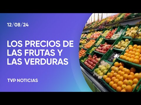 Bajó un 40% la venta de frutas y verduras
