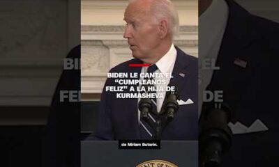 Biden le canta el “cumpleaños feliz” a la hija de Kurmasheva