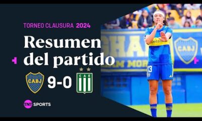 BOCA APLASTÃ a Excursio con un DOBLETE de la JAPONESA SASAKI | #Boca 9-0 #Excursionistas | Resumen