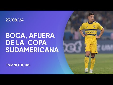 Boca quedó eliminado por penales de la Copa Sudamericana